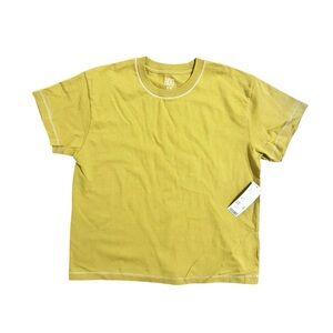 Yellow mustard men’s BDG urban outfitters Bonfire Tshirt
